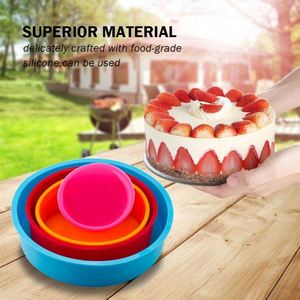 <b>Silicone</b> Cupcake Muffin <b>Baking</b> Mold 4"6"8 Inch Round Rectangle <b>Silicone</b> Mould <b>Baking</b> Pan Pastry Muffin Cake Mold <b>Baking</b> - Product Image 2