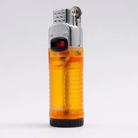 Aomai fantôme feu briquet gonflable briquet présentoir emballage bleu flamme briquet pour cigarette