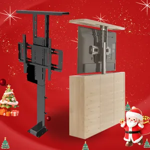 Factory Direct Wall Mounted TV Stands Mobile TV Cart Motorized Lift Stands