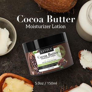 Crema per il corpo crema vegana Private Label crema idratante profonda nutriente <span class=keywords><strong>72</strong></span> ore notevolmente morbida e radiosa pelle liscia burro di cacao - Product Image 2
