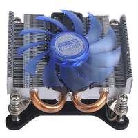 Pour PCCOOLER S85 plate-forme de refroidisseur de processeur tout-en-un/2 ventilateurs silencieux 8 caloducs contrôle de température intelligent cuivre aluminium