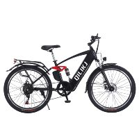 Bicicleta Eléctrica de 2 Ruedas de 26 Pulgadas con Certificación CE, la Más Vendida de Fábrica, con Gran Autonomía para Desplazamientos Urbanos, para Adultos