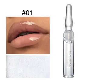 Hot sale natural transparent lip oil moisturizing vegan lip oil lip plump care