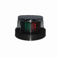 Tianximontage — lampe de Navigation LED pour bateau, lumière avec nœud marin, deux couleurs, rouge, vert, alliage de Zinc, 12V