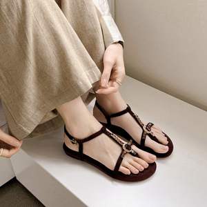 Luxury Satin Upper square <b>Toe</b> Chunky Heel slip on Sandals French Style Open <b>Toe</b> Ladies Summer Outdoor Footwear - Product Image 6