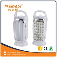 Lampe d'urgence à led portable rechargeable pour l'extérieur pour l'éclairage de la lampe de secours à led