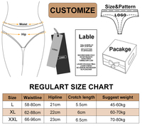 Vente en gros de culottes string en coton de taille mixte pour jeunes filles sexy string de couleur unie de taille basse dans une douzaine de paquets de 12 couleurs multiples et unies