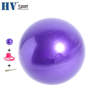 De yoga Bola de <span class=keywords><strong>Pilates</strong></span> inflable de PVC de 65cm suave pelota de yoga - Product Image 2