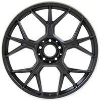 Rines de Aleación de 20 Pulgadas para Auto, Moldeados por Flujo, Color Personalizado, 5 Birlos, para Reparación Diaria de Autos, Mejora de Apariencia