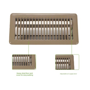 Déflecteurs d'air en plastique incassable réglables de 9 à 15 pouces au design moderne, couvercles de ventilation magnétiques - Product Image 2
