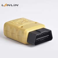 Conector Macho OBD2 de 16 Pines J1962M, Enchufe de Interfaz OBD Automotriz para ELM327 Bluetooth con Carcasa Modificada