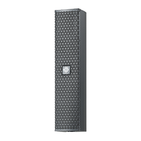 Ensemble de colonnes audio mono portables LS3 Active avec coque en bois 800W