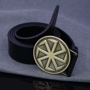 Diseña tu propio lujo Hebilla de cinturón de bronce en blanco Logotipo personalizado Hebillas de clip de cinturón de jeans de metal - Product Image 1