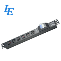 Bloc d'alimentation PDU triphasé 19 pouces pour armoire réseau IEC 13 PDU