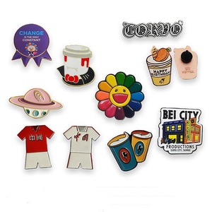 Pins Personalizados de Aleación de Zinc Plateados en Plata Antigua Moderna para Impresión UV Epoxi y Esmalte, para Sombreros y Ropa de Recuerdo - Product Image 2