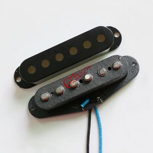 Donlis 1set DS53 60's <span class=keywords><strong>Vintage</strong></span> Alnico 5 ST Pickup per chitarra singola con bobina piatta per la costruzione di <span class=keywords><strong>chitarre</strong></span> SSS di qualità - Product Image 4