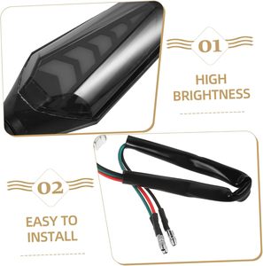Small Indicators Directional for Motorcycle Classic 12v Turn signal <b>Light</b> Motorbike <b>Mini</b> Spotlight - Product Image 3