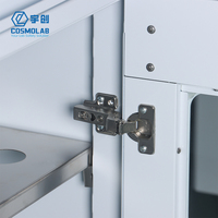 COSMOLab - Gabinete de Almacenamiento de Laboratorio Industrial de Acero, Resistente a Ácidos y Álcalis, para Uso Comercial, Escolar y Hospitalario, con Certificación CE/ISO