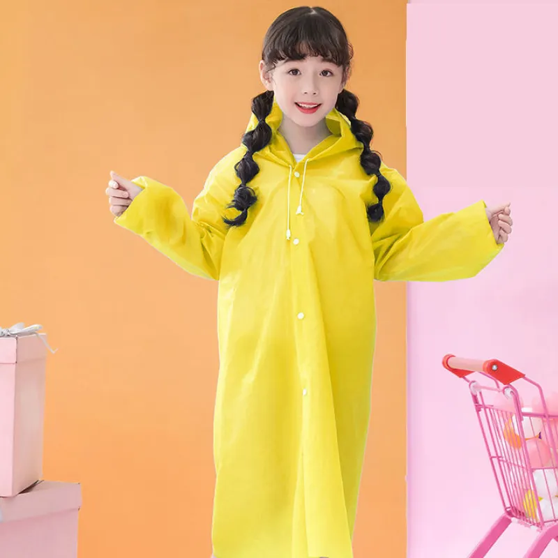 Áo Mưa Poncho Bán Chạy Nhất Áo Mưa Poncho Cầm Tay Chống Nước Dùng Một Lần Cho Trẻ Em