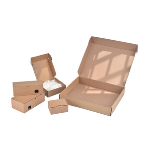Mailer Mailing Shipping Tuck Top Corrugated Cardboard Paper Boxes With Logo For Clothes Clothing Packaging