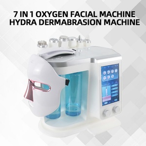 Appareil portable d'oxygénothérapie faciale 7 en 1 multifonctionnel, pulvérisateur d'oxygène pour soins de la peau, machine à jet d'oxygène pour spa facial - Product Image 3