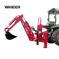 50-90 PS Traktor-Seitenschalt-Bagger lader, Heck grab lader