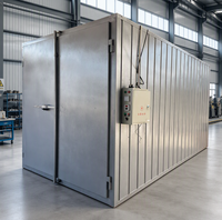 Four de cuisson électrique en acier pour gaz naturel et diesel, système de peinture par pulvérisation avec pistolet, équipement de revêtement en poudre pour grandes séries