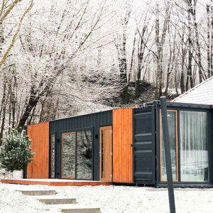 Maisonnette pliable moderne de luxe en conteneur de 20 pieds <span class=keywords><strong>avec</strong></span> salle de bain <span class=keywords><strong>et</strong></span> cuisine, maison préfabriquée portable pour la vie en plein air - Product Image 2