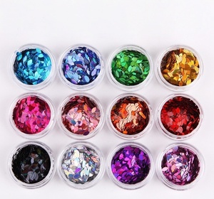 ผงกลิตเตอร์ตกแต่งเล็บแห้งสำหรับงาน DIY ขายส่ง 6 สี/ชุด 12 สี/ชุด - Product Image 6