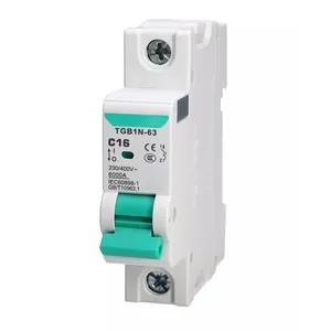 TGB1N Air switch 2P switch 1P household 3P three-phase 32A mini circuit breaker 100A air switch