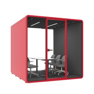 Modern Spacious Office Pod Acoustic Cabin for Tech Park Team Collaboration - Product Image 4