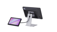 Gmaii – moniteur à écran tactile de pouce à double écran pour kiosque en libre-service, système de gestion de file d'attente, machine de caissier tout-en-un