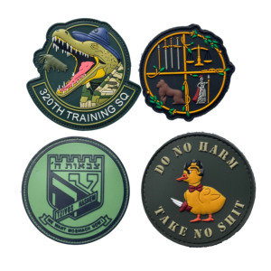 Reliable Fabricator Custom Shaped 2D Soft Rubber Polyvinyl Chloride Hook Backing Garment Emblem pvc <b>patch</b> - Product Image 1