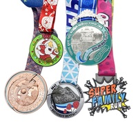 Fabricant de médailles, médailles d'honneur personnalisées, métal, plaqué or 3D, médaille de course sportive