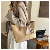 Sacs fourre-tout vintage en PU grande capacité pour femmes, sacs à main tendance d'été à fermeture ouverte