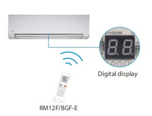 Midea 12000 Btu ทำความ<span class=keywords><strong>เย็น</strong></span>เท่านั้น Vrf ระบบติดผนังสมาร์ทหน่วยในร่มกลางสื่อเครื่องปรับอากาศสำหรับขาย - Product Image 2