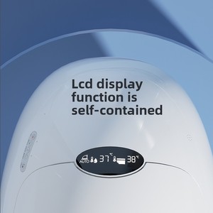 Tự động trứng-loại nhà vệ sinh thông minh với kiểm soát sưởi ấm và tuôn ra cho khách sạn cho P-trap hoặc S-trap phòng tắm thoát nước - Product Image 5