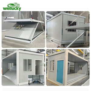 20ft <span class=keywords><strong>container</strong></span> sang trọng nhà cao Cube sẵn sàng thực hiện prefab có thể gập lại Modular vật liệu gỗ cho cửa hàng sử dụng - Product Image 5