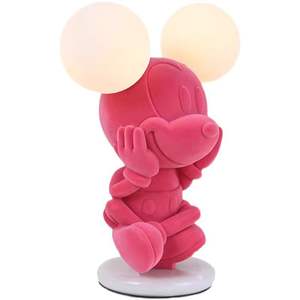 Nuevos fabricantes de iluminación LIGHTOPS Nueva lámpara de <span class=keywords><strong>mesa</strong></span> de Mickey Mouse rosa de dibujos animados creativos para la habitación de los niños - Product Image 6