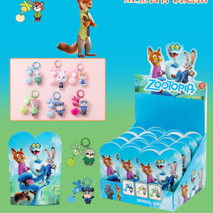 Twinkle Twinkle Flocked Doll <b>Blind</b> Box Figurines Resin Keychains Cartoon Ornaments Children's Gifts - Product Image 5