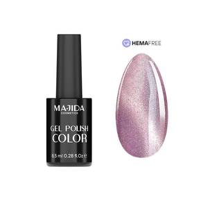 Esmalte de Uñas en Gel Majida Color 8.5 ml, Efecto Ojo de Gato Violeta, Libre de HEMA - Product Image 1