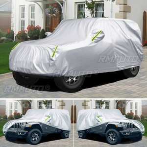 Housse de protection extérieure pour voiture, résistante au soleil, à la pluie, à la neige, anti-givre, pour Jeep Wrangler JK JL CJ YJ TJ 1987-2019 - Product Image 6