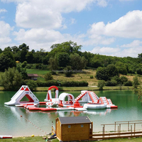 Grand parc aquatique gonflable flottant pour Sports aquatiques, parc aquatique de mer pour lac, océan, meilleur prix,
