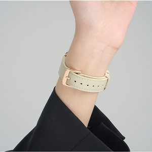 สำหรับ applewatch S9นาฬิกาสายหนังวัวสองด้านสำหรับผู้หญิงขนาด<span class=keywords><strong>เล็ก</strong></span>สีสันสดใส - Product Image 6