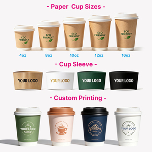 Vaso de Papel de Doble Pared Negro de 8oz con Logotipo <span class=keywords><strong>Arabesco</strong></span> Impreso y Tapa para Latte, Chai, Flat White, Té Árabe, Café Karak - Product Image 3