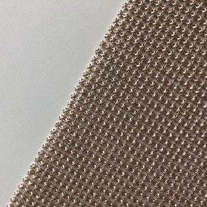 Mềm linh hoạt nhôm Rhinestone kim loại lưới vải kim loại nhôm <span class=keywords><strong>sequin</strong></span> Túi Xách Vải - Product Image 3