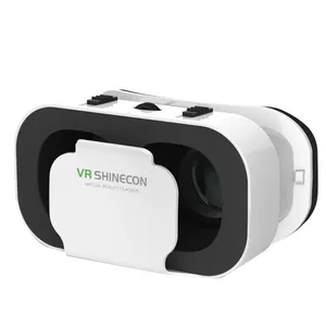Vrshinecon แว่นตา G05 5th 3D VR ชุดหูฟังเสมือนจริงแว่นตาดิจิตอลสำหรับสมาร์ทโฟน