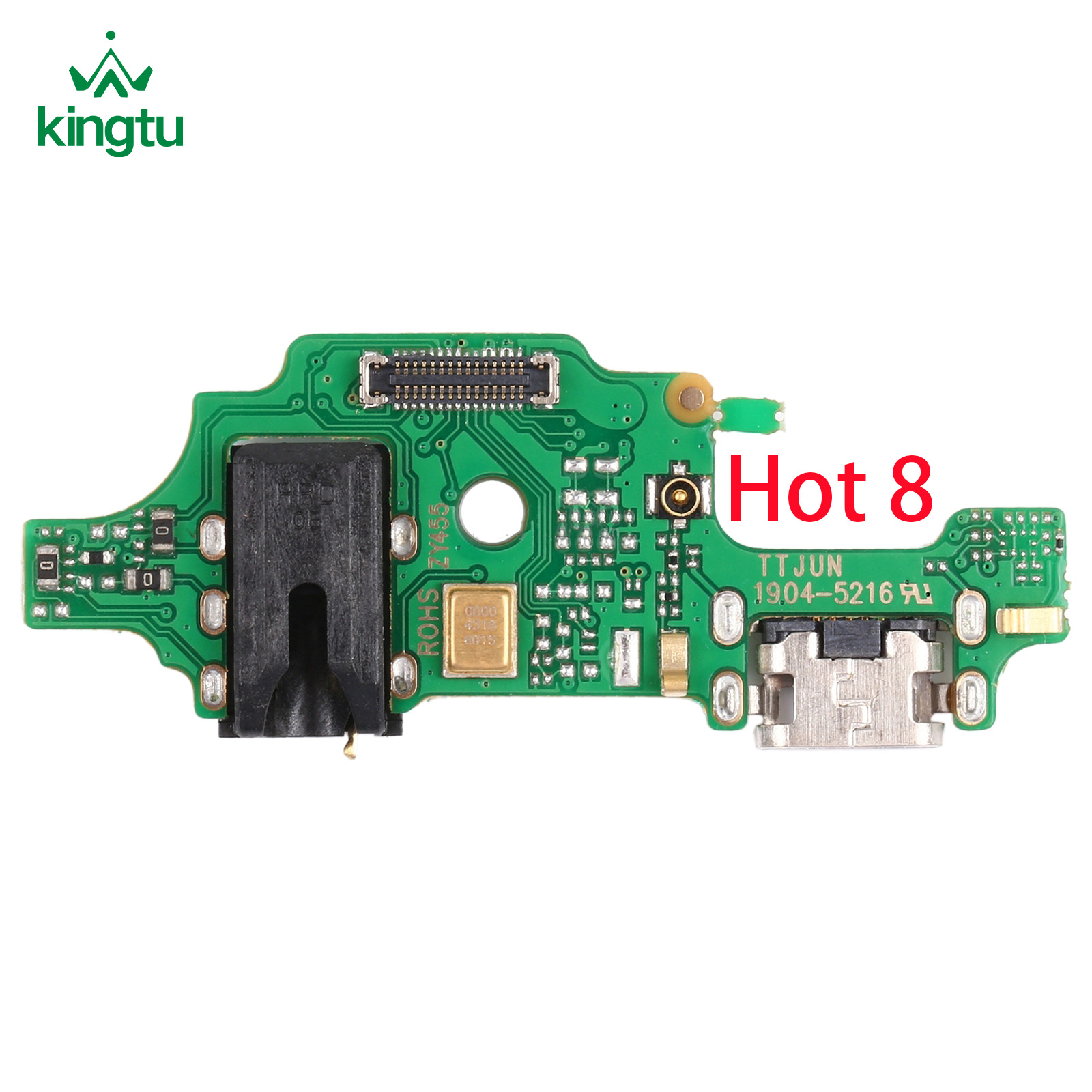 Зарядное устройство USB для Infinix Hot 8 X650C, порт для зарядки, док-разъем, ленточный гибкий кабель, печатная плата, совместимая с заменой