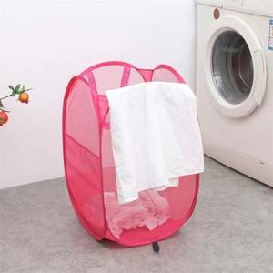Collapsible Foldable Pop up <b>Laundry</b> Basket <b>for</b> Clothes <b>Laundry</b> Room Bedroom Toys <b>Travel</b> Storage Container - Product Image 5