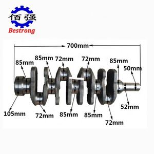 Nuevo cigüeñal LRC4105 LRC4108 para motor diésel <span class=keywords><strong>YTO</strong></span>, cargador de Tractor, carretilla elevadora, piezas de repuesto, condición nueva - Product Image 2